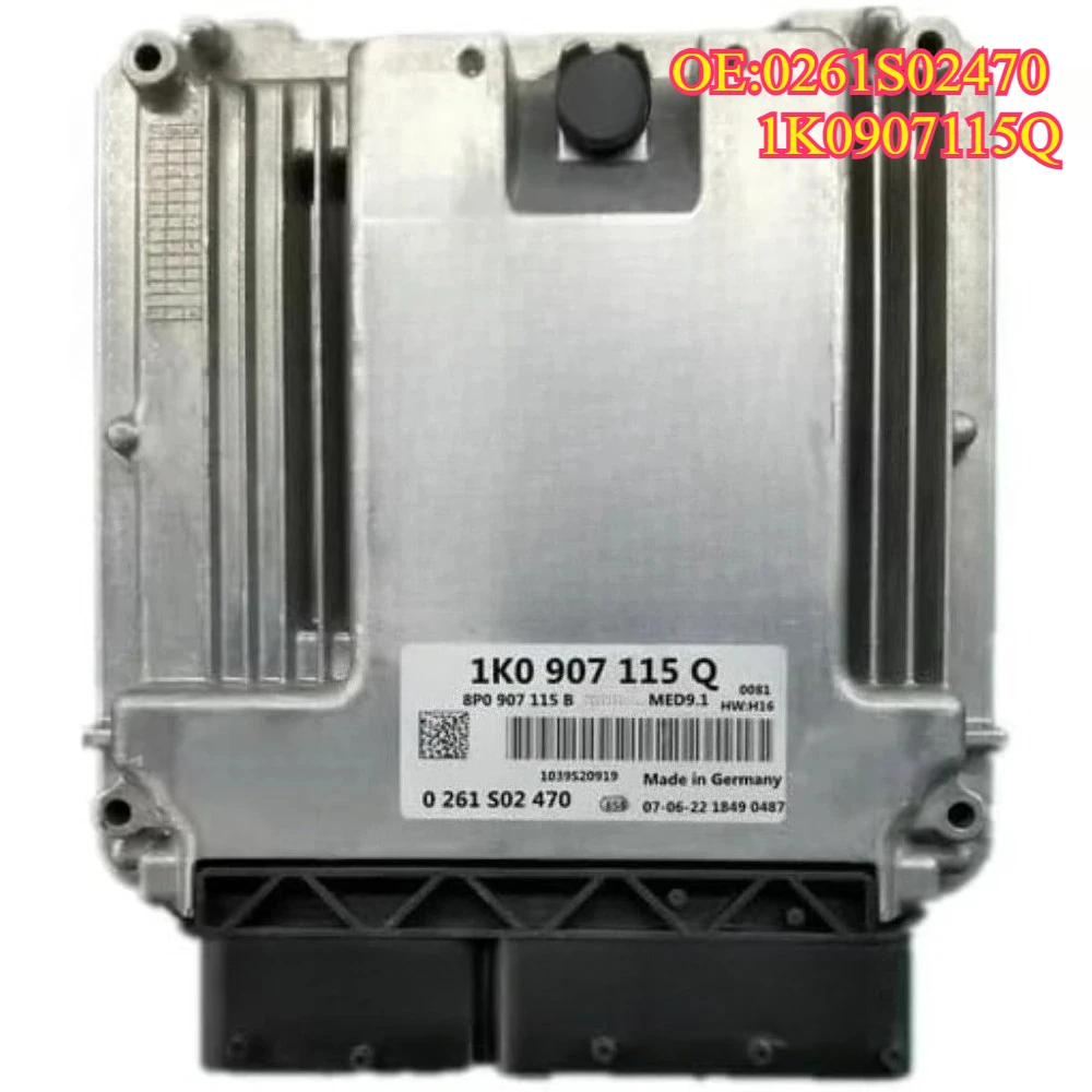 

Original High Quality New For 0261S02470 1K0907115Q Engine Ecu Computer Board Electronic Control Unit Fit For Audi Vw