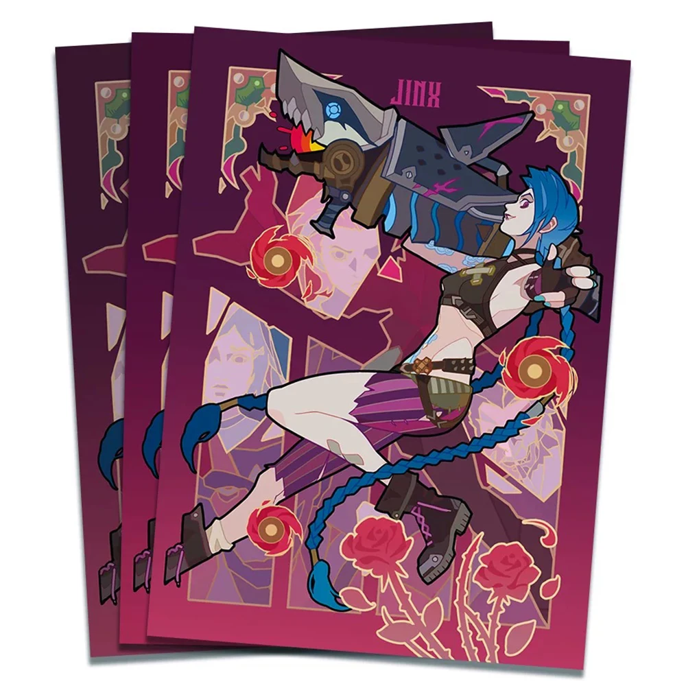 ซองการ์ดฟอยล์ขนาด 66x92 มม. ลายอาห์ริ คาซ่า เรลิอา สำหรับการ์ดเกมสะสม ปกป้องการ์ดด้านนอก PKM/PTCG/DPCG/OPCG