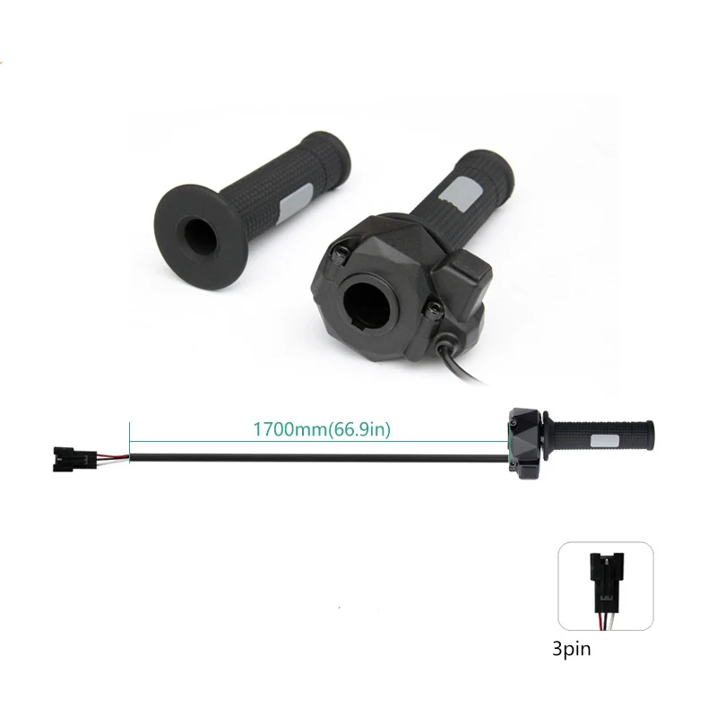 New Image Electric Motorcycle Throttle Turn Grip Handlebar Accelerated Handle Throttle for Light Bee X S Motocross Parts