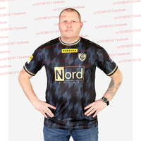 Poland T-shirt For Men Summer Outdoor Sports Football Jersey Polish football GKS Katowice Anniversary Edition Jersey Kit