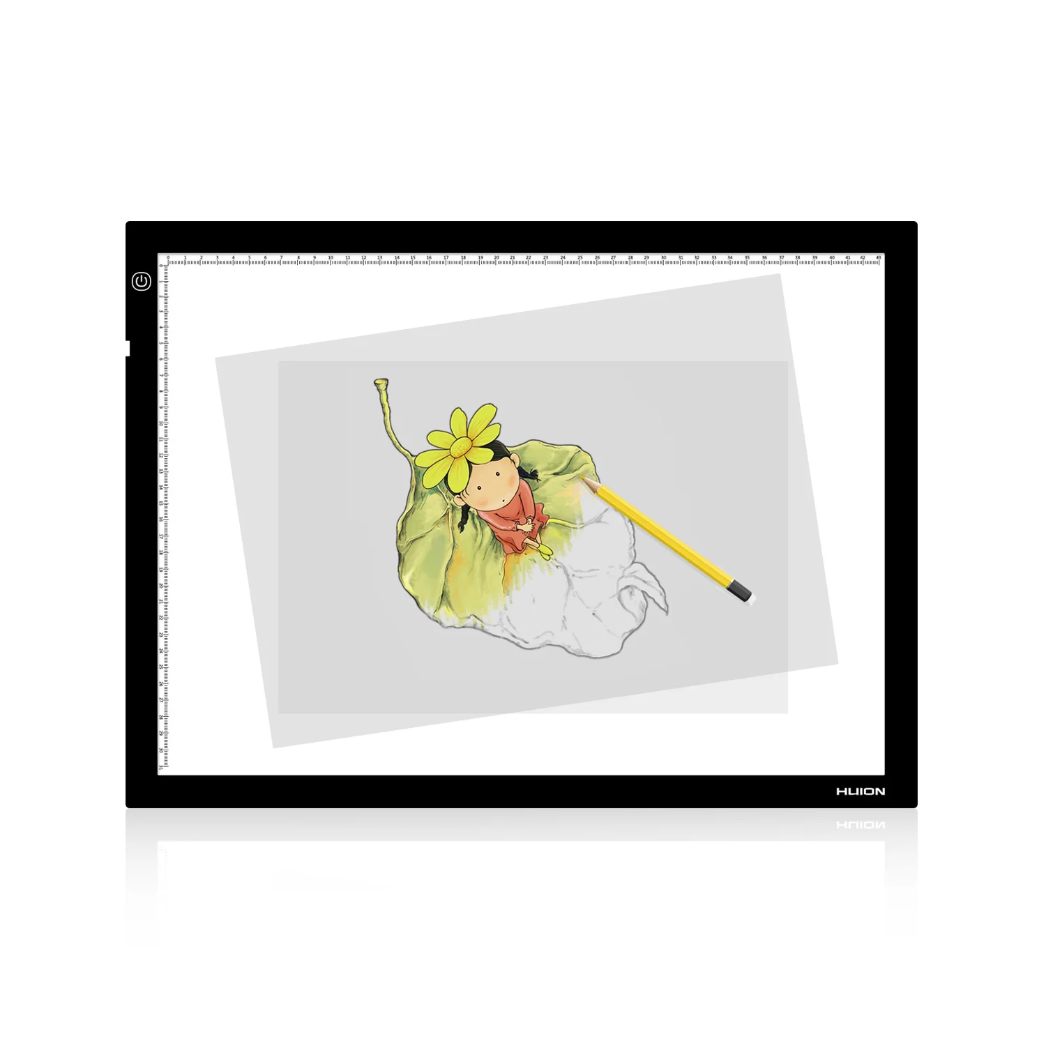 HUION A3 Adjustable LED Light Pad Ultra Thin Graphic Drawing Tablets Copy Board  For Tattoo Stencil Picture Tracing Painting