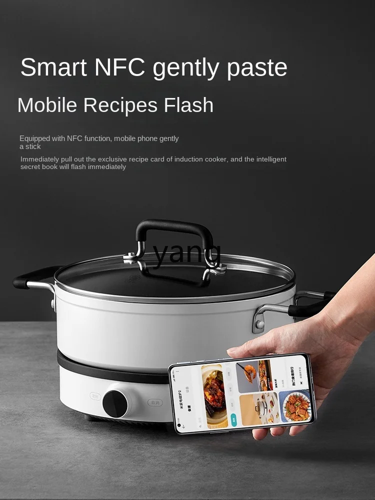 LMM  Induction Cooker Household Cooking Multi-Functional Dormitory Hot Pot Intelligent Fire