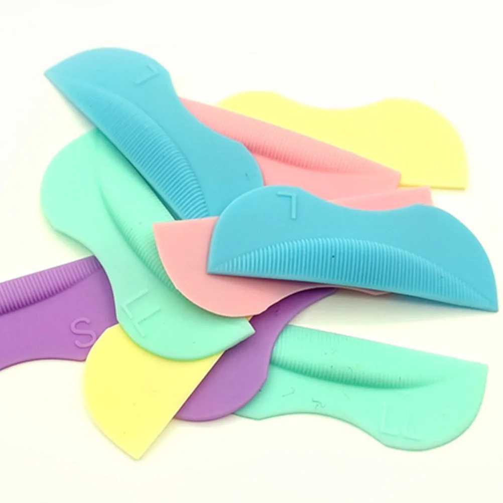 

5Pairs Silicone Eyelash Lift Pads Lash Perming Tool Reusable Lash Lift Supplies for Salon Personal Use Eyelash Perming Pads