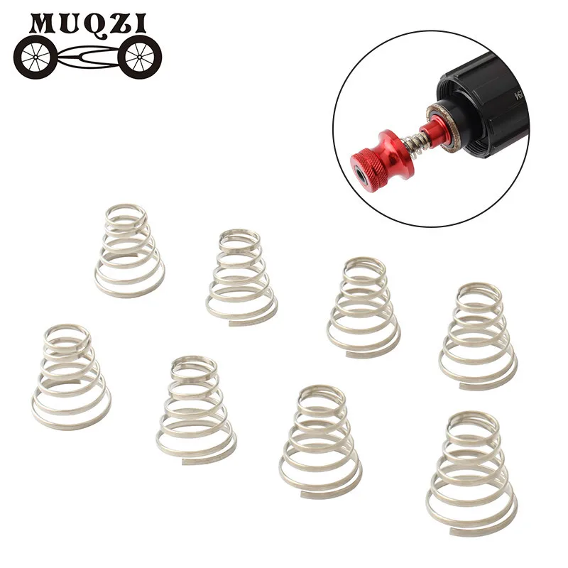 (Four for one sale)MUQZI Bike Hub Quick Release Shaft Spring Accessories