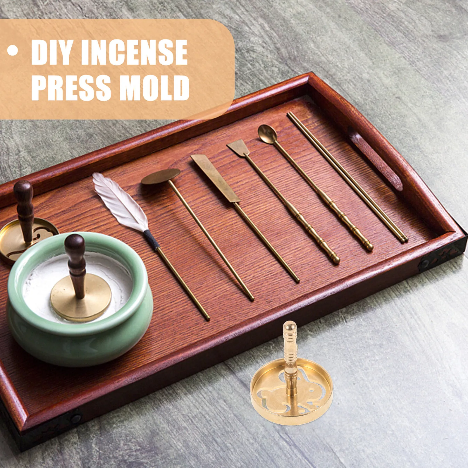 Brass Incense Press…