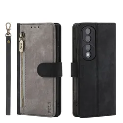 Business Flip Leather Case For Huawei Honor 90 Pro 80 GT 70 60 50 Lite SE 9X 10X Pro X10 X9 X8 X7 Anti-Theft Brush Wallet Cover