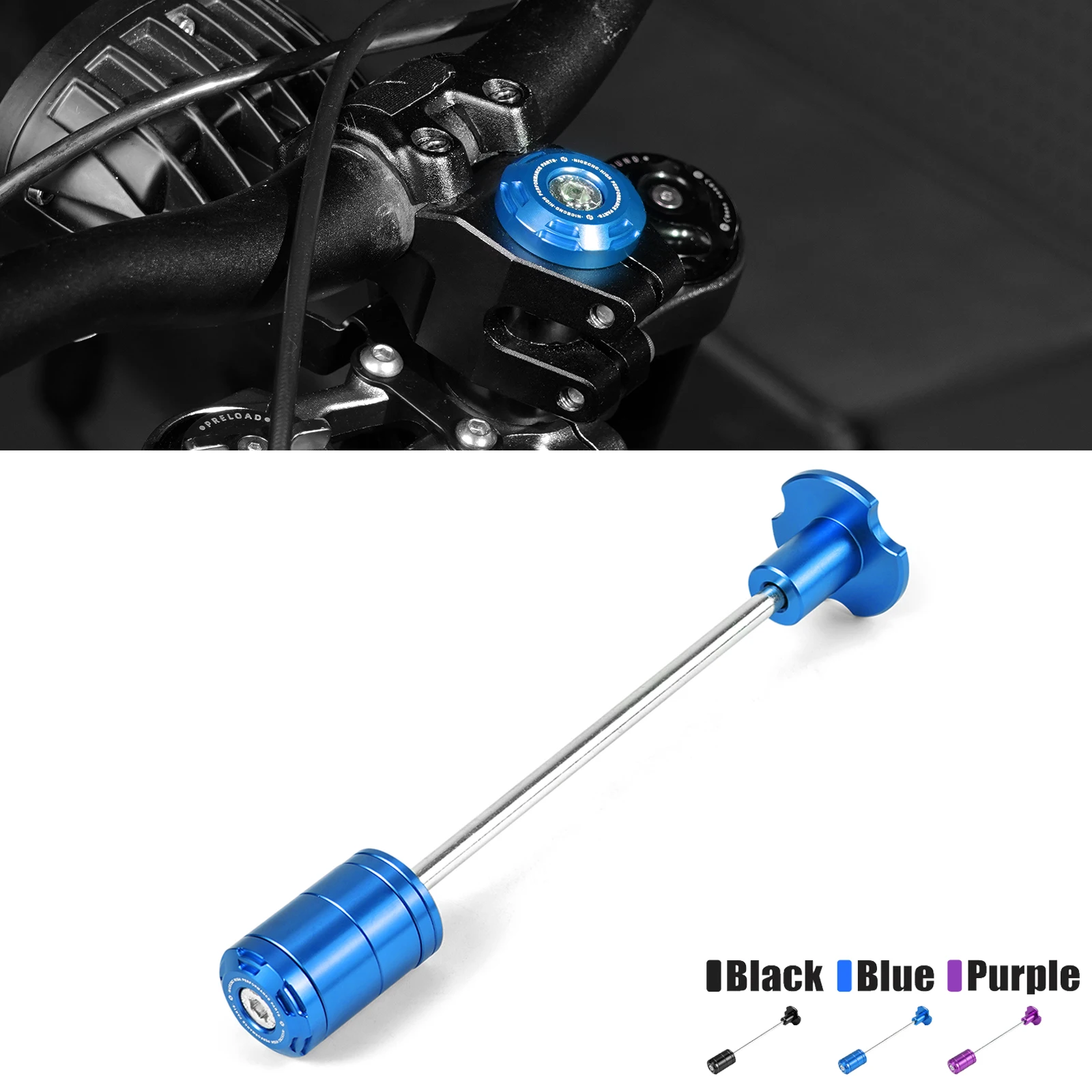 

NICECNC For Sur-Ron Surron Light Bee X S L1E Segway X160 X260 X 160 260 Motorcycle 30mm Front Fork Suspension Core Aluminum