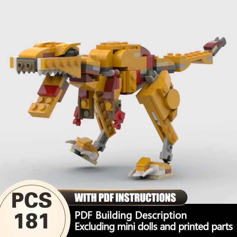 

Creators Animal Series Model MOC Building Bricks Tyrannosaurus Rex Modular Technology Gifts Holiday Assemble Children Toys Suit