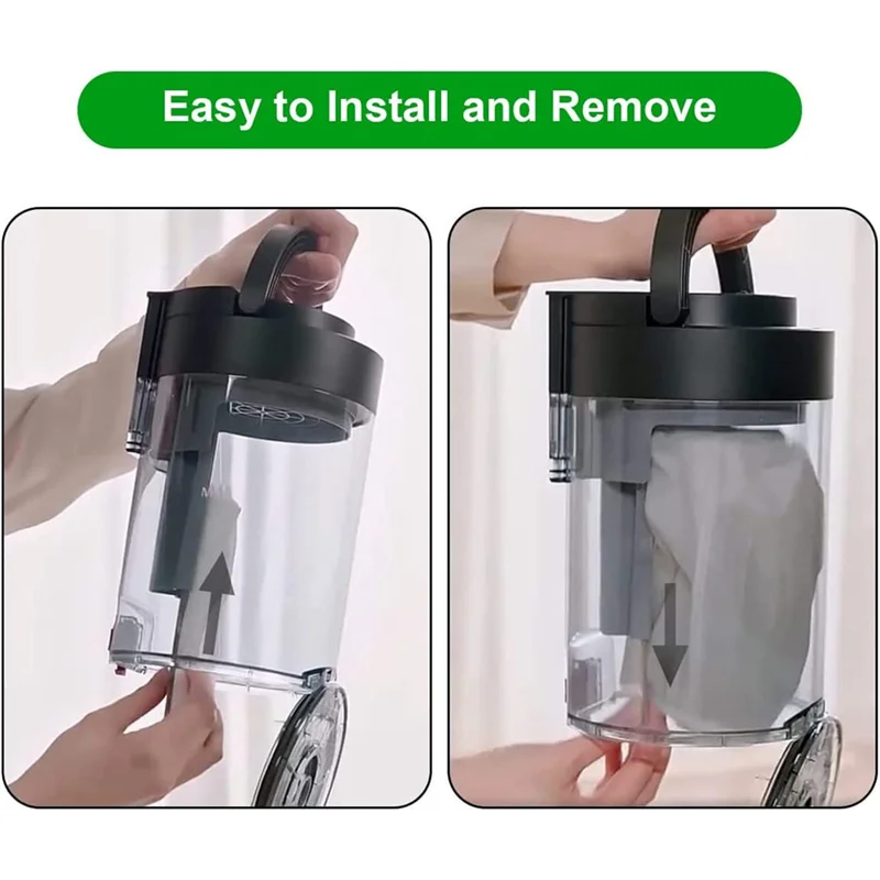 Bolsa para aspiradora, paquete de 12 accesorios para bolsas para polvo para Xiaomi Roborock S7 S7