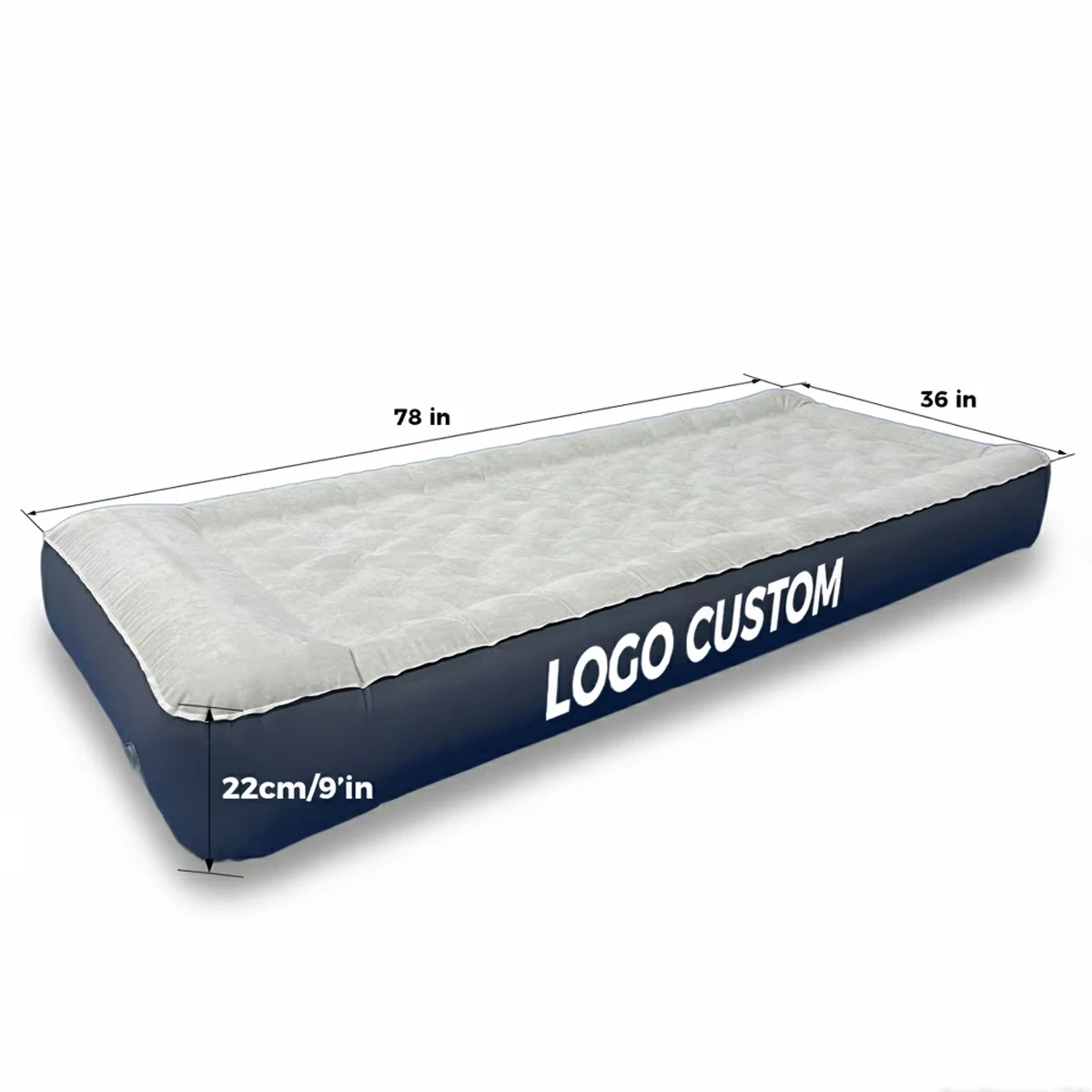 Durable Camping Equipment Folding Self-Inflating TPU Air Mattress Sleeping Pad Camping Inflatable Air Bed Mattress