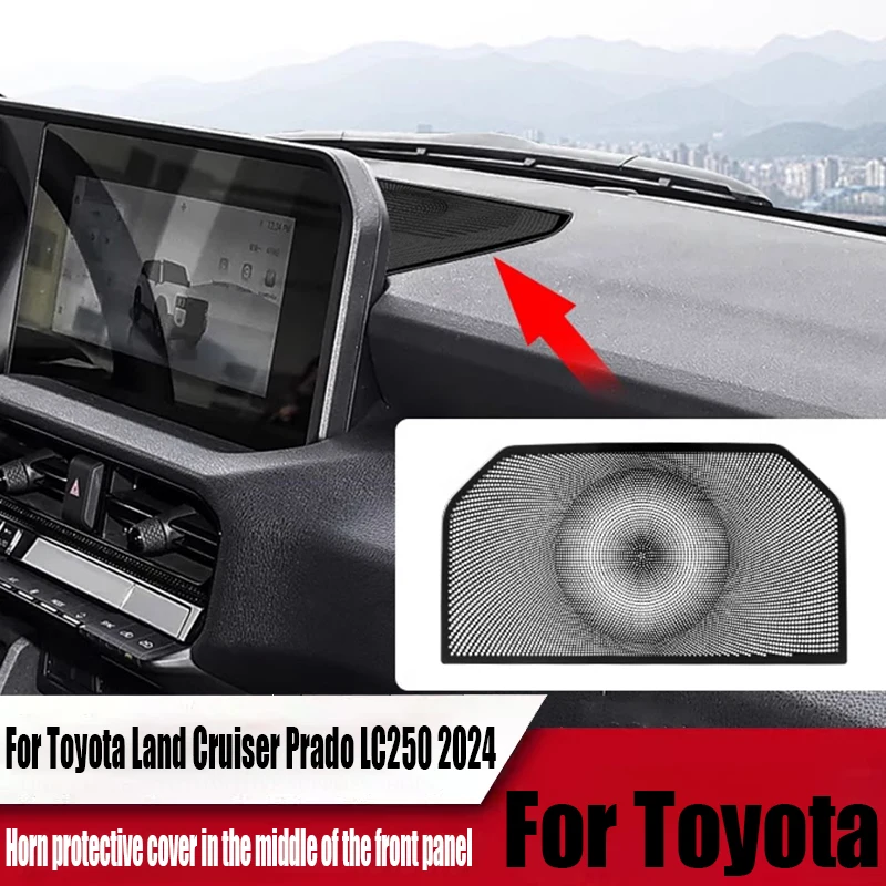 For Toyota Land Cruiser Prado LC250 2024 instrument panel horn protection cover automotive interior decoration products