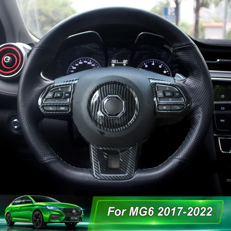 

Hand Sewing Non-slip Durabl Leather Car Steering Wheel Cover Wrap For MG MG6 2017-2022 MG5 ZS HS GS 2017-2023 RX5 RX8 ZS EV