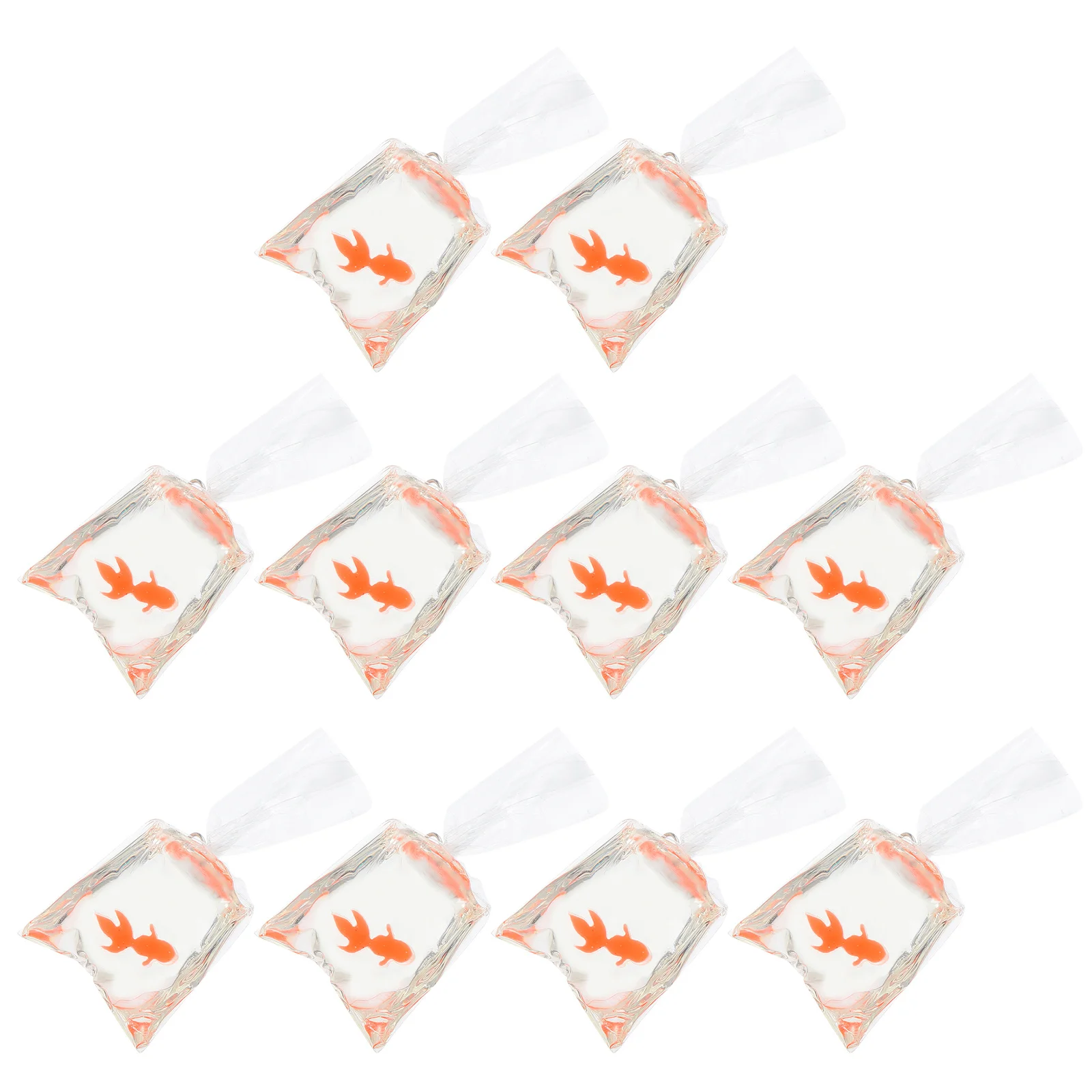 

Goldfish Resin Durable DIY Jewelry Making Bookmarks Keychains Phone Decor Sea Animal Jewelry Making Charms Pendants