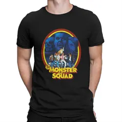 The Monster Squad 1978 T-Shirt for Men House of Frankenstein Horror film Vintage 100% Cotton Tees Crewneck Short Sleeve T Shirt