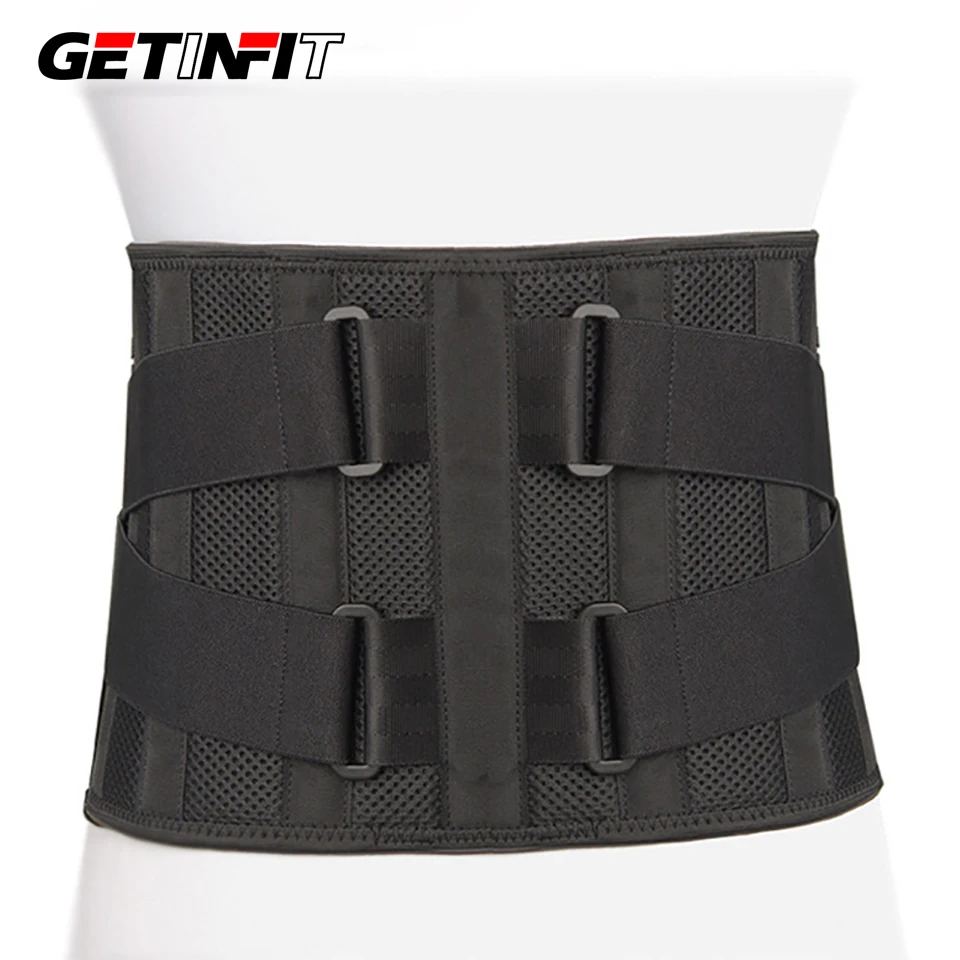 Double Pull Back Lumbar Support Belt Spine Decompression Waist Trainer Pain Relief Waist Orthopedic Brackets Men Women Unisex