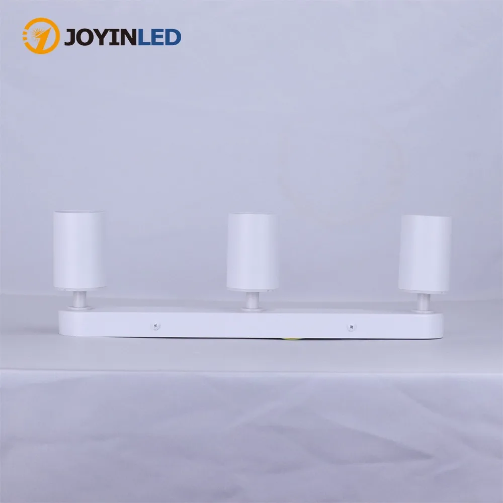 

Светильник-спот JOYINLED с регулируемым углом наклона, цоколь GU10, поворотный, современный, металлический, для потолка и стены, без ламп, 1/3 света