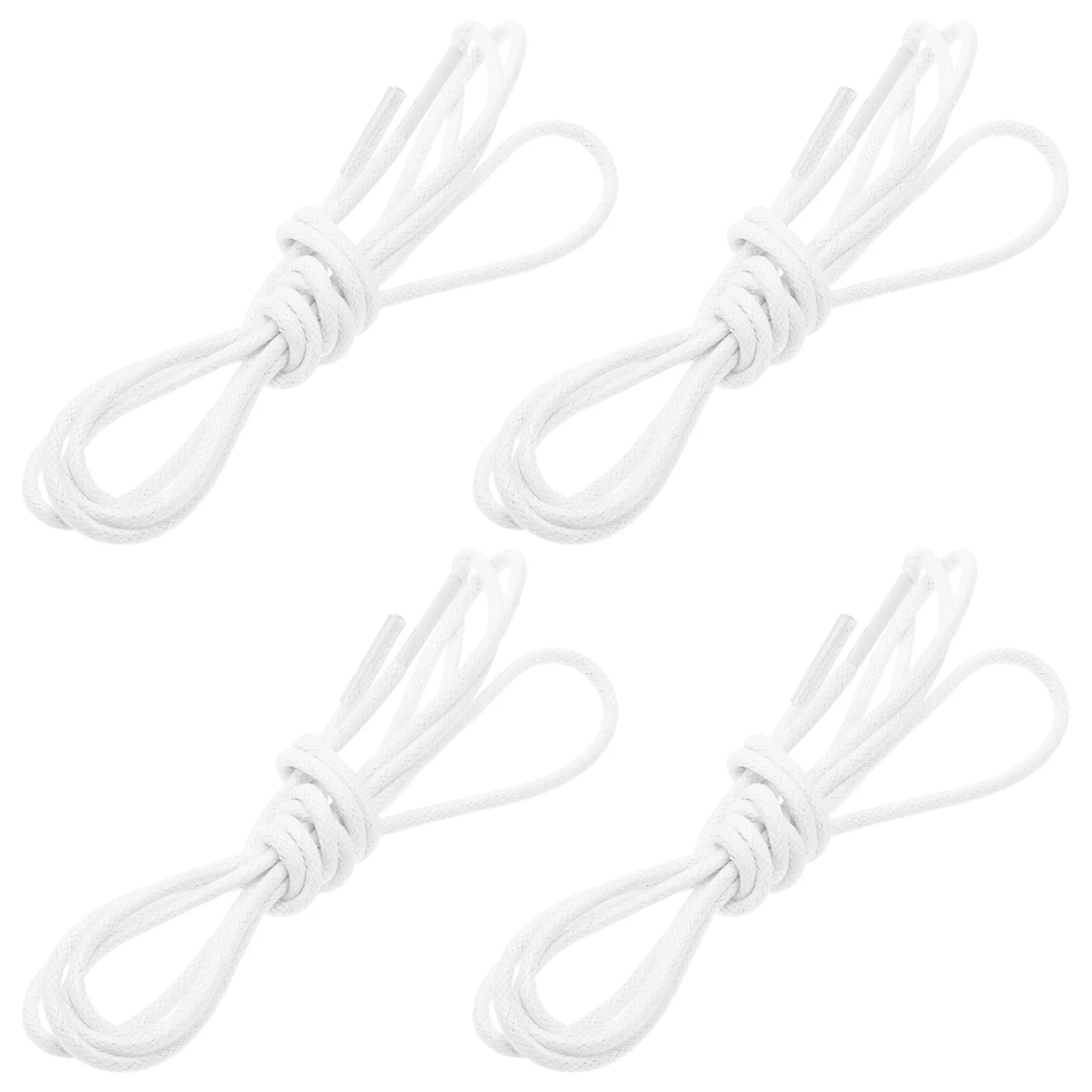 

4 шт. круглые вощеные шнурки, прочные модельные шнурки для мужчин и женщин, элегантные шнурки для обуви, формальные шнурки для обуви, вощеные шнурки для обуви