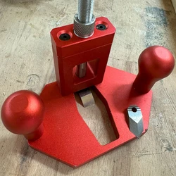 1Pc Router Plane Carpentry Handheld Grooving Planer Tool for Cutting Grooves Mortise with 2pc Blade Woodworking Tool