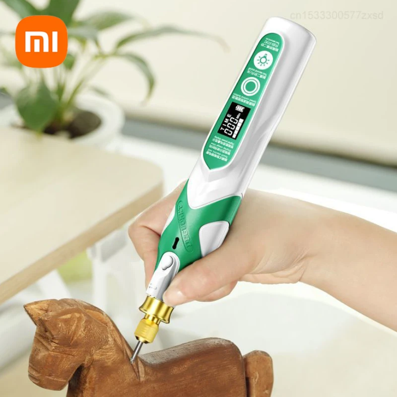 Xiaomi-conjunto de Moedor Elétrico sem Fio Deguqmnt Ferramenta Micro Rotativa Caneta Gravadora Mini Hobby Drill Doméstico Ferramentas de Polimento e Escultura