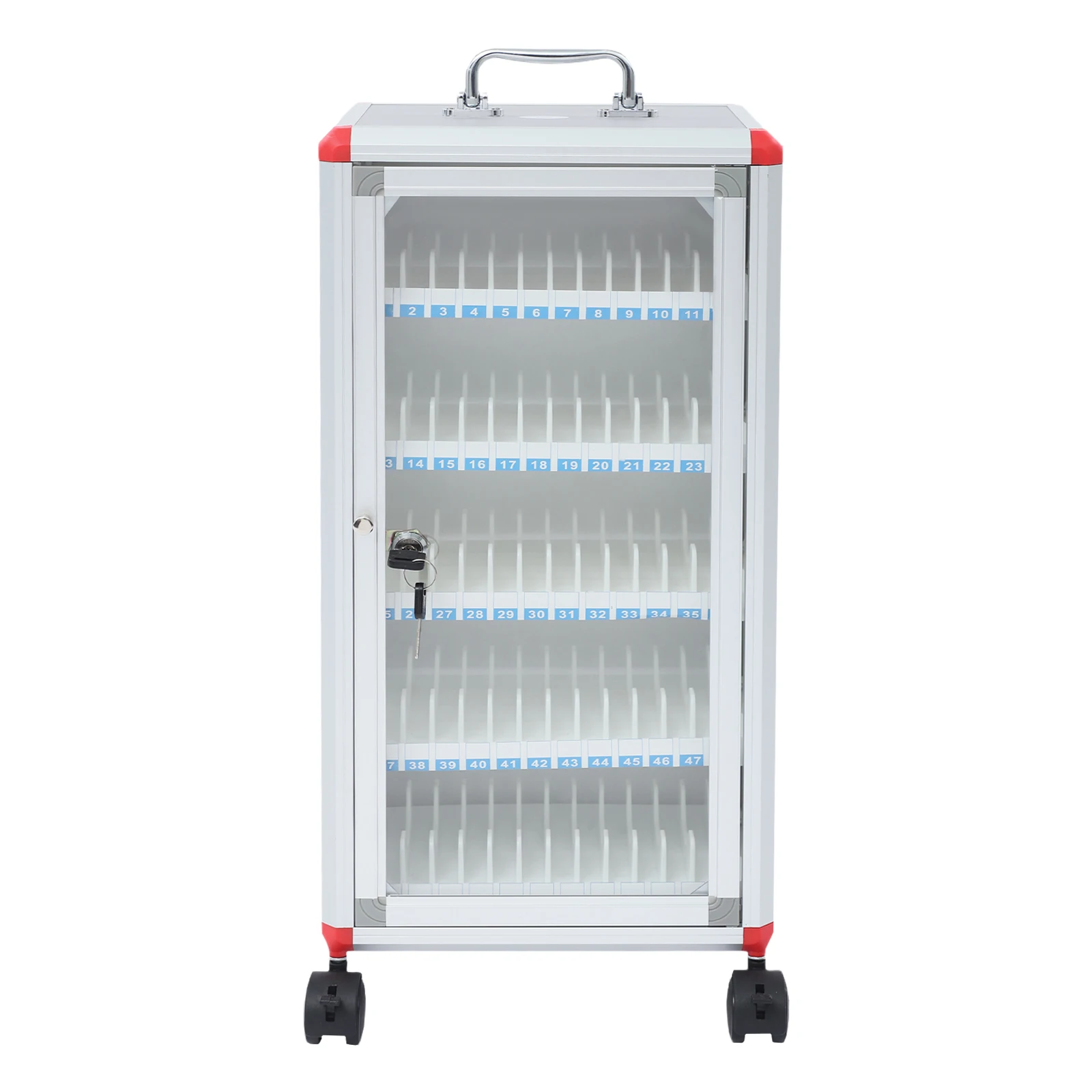 

60 Slots Cell Phone Storage Box, Phone Storage Cabinet, Portable Phone Storage Cabinet for Schools, Classrooms, Gyms, Factories