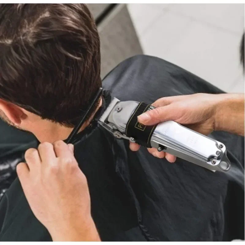 5 ピース/セットプロフェッショナルトリマーグリップ理髪バリカンゴムアンチスライド耐熱スリーブ理髪バリカンホルダーツール