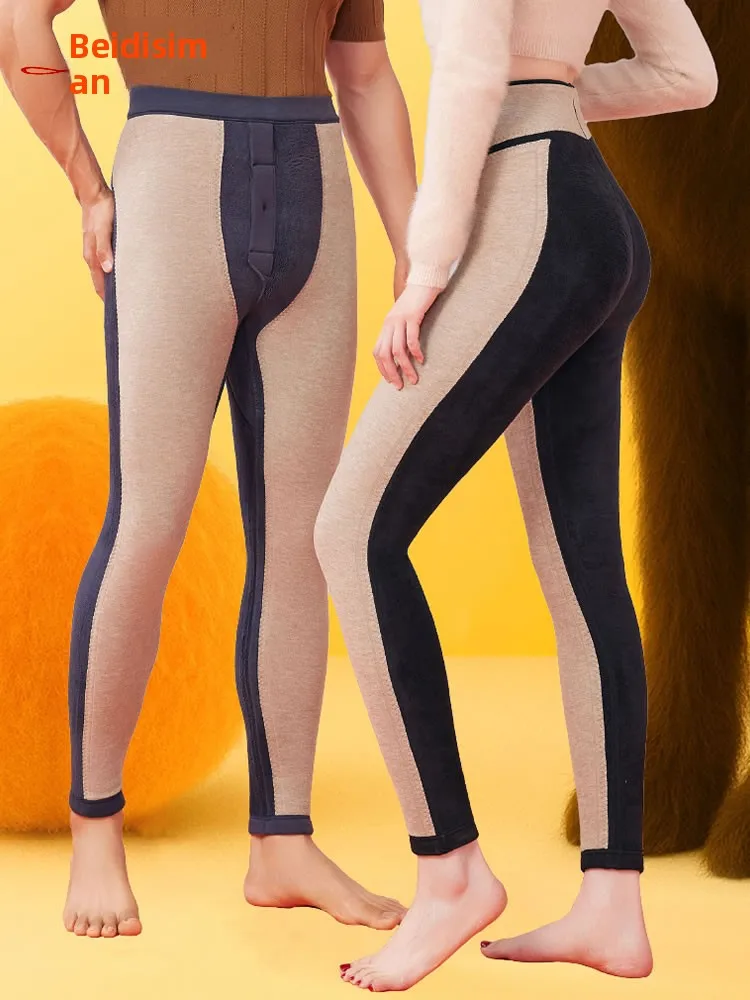 bet-silk-man-thiened-acetate-camel-down-thermal-pants-high-waist-fce-lined-inteated-knee-pads-for-men-and-women