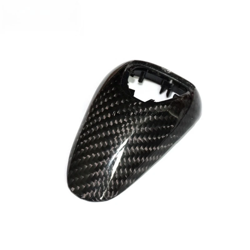 

Hot selling real carbon fiber modified shift knob shell replacement interior sticker suitable for M-series M2 M3 M4 M5 M6