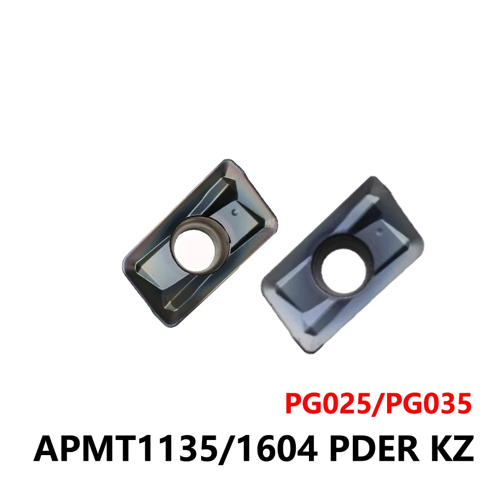 

Original APMT1135PDER-KZ APMT1604PDER-KZ PG025 PG035 Milling Cutter Carbide Inserts APMT1135 APMT1604 APMT 1135 1604 PDER Tools