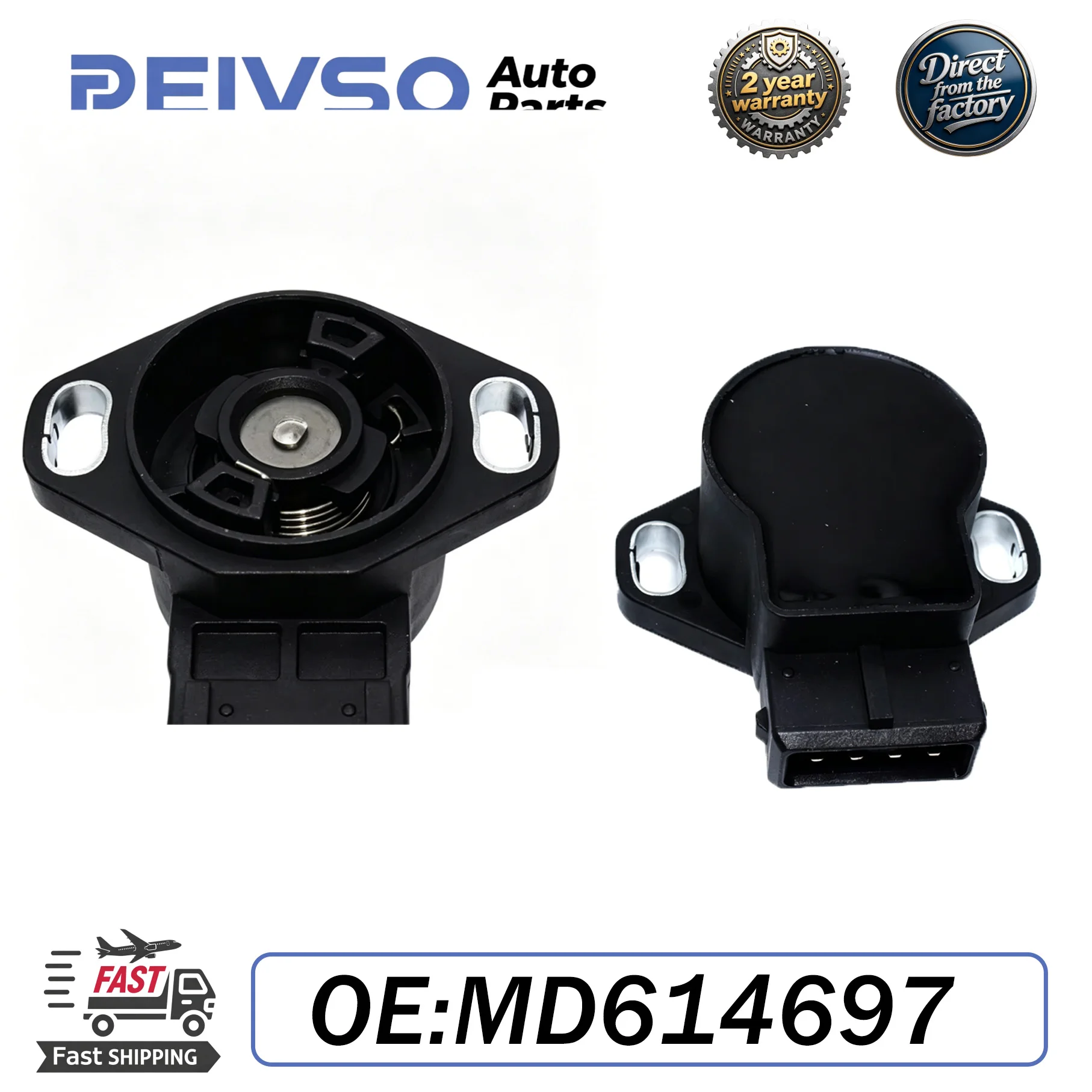 Novo Sensor de Posição do Acelerador TPS MD614697 para Mitsubishi Pajero L200 L300 Sigma Space Plymouth Dodge Colt Ram Eagle Summit