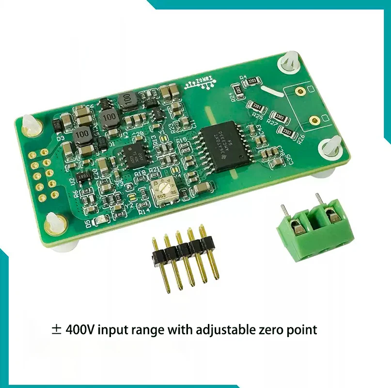 

AMC3330 Высокопроизводительный модуль изоляции сигнала напряжения/вход 400 В/одинарный биполярный выход/регулируемая точка нуля