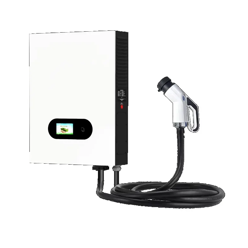 Wall-mounted DC 20kW/30kW/40kW EV Charger/Charging Station CCS2 EU Standard Mobile with 3 Phase 380V Input