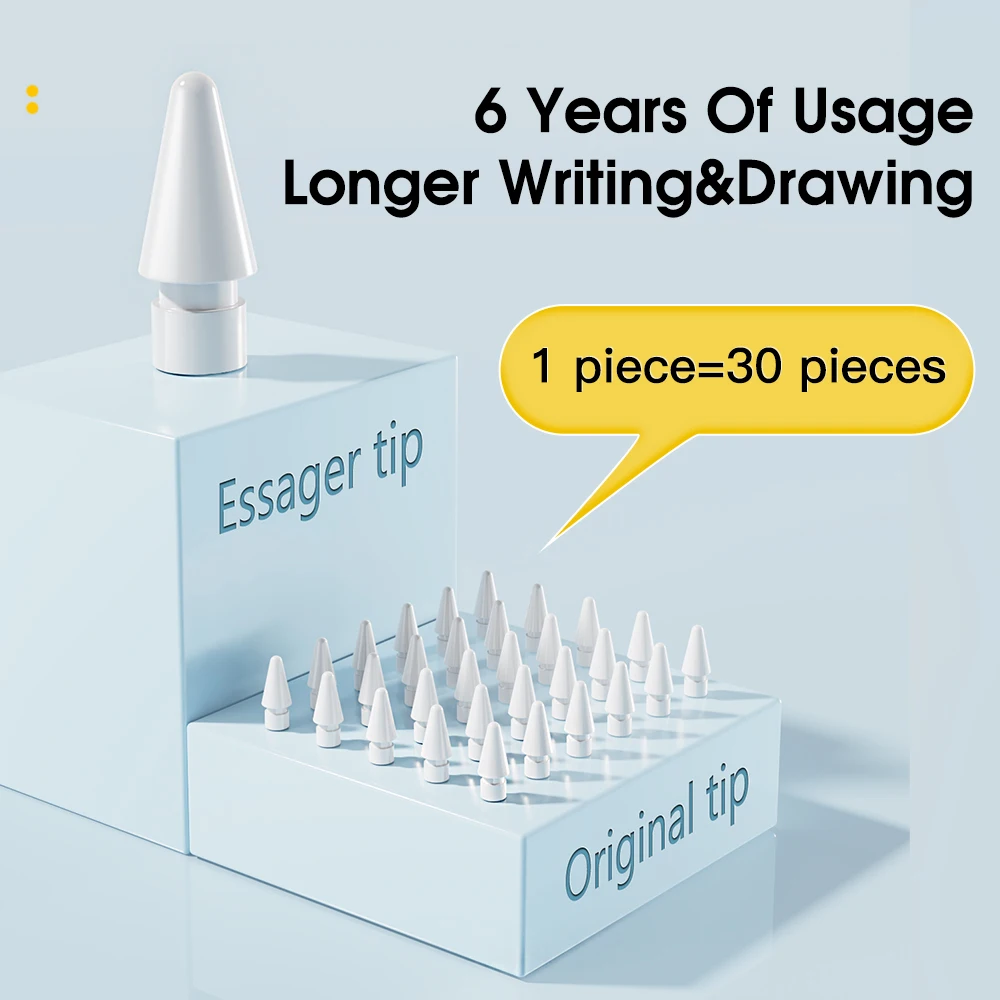 Essager Replacement Tips for Apple Pencil (6-Pack) 2