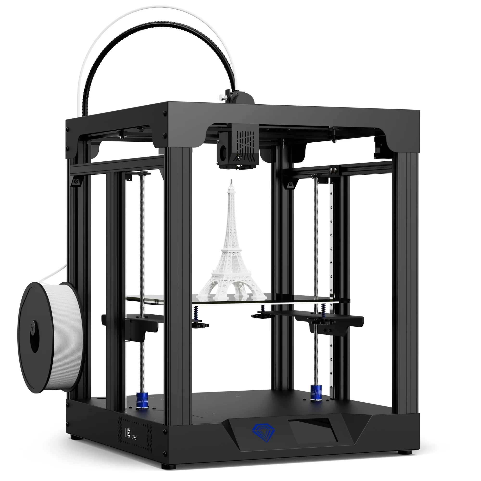 Twotrees 3D Printer High Precision Printing Upgraded DIY FDM 3d printer Kit Touch Screen KP3S  Size 300mmx300mmx350mm