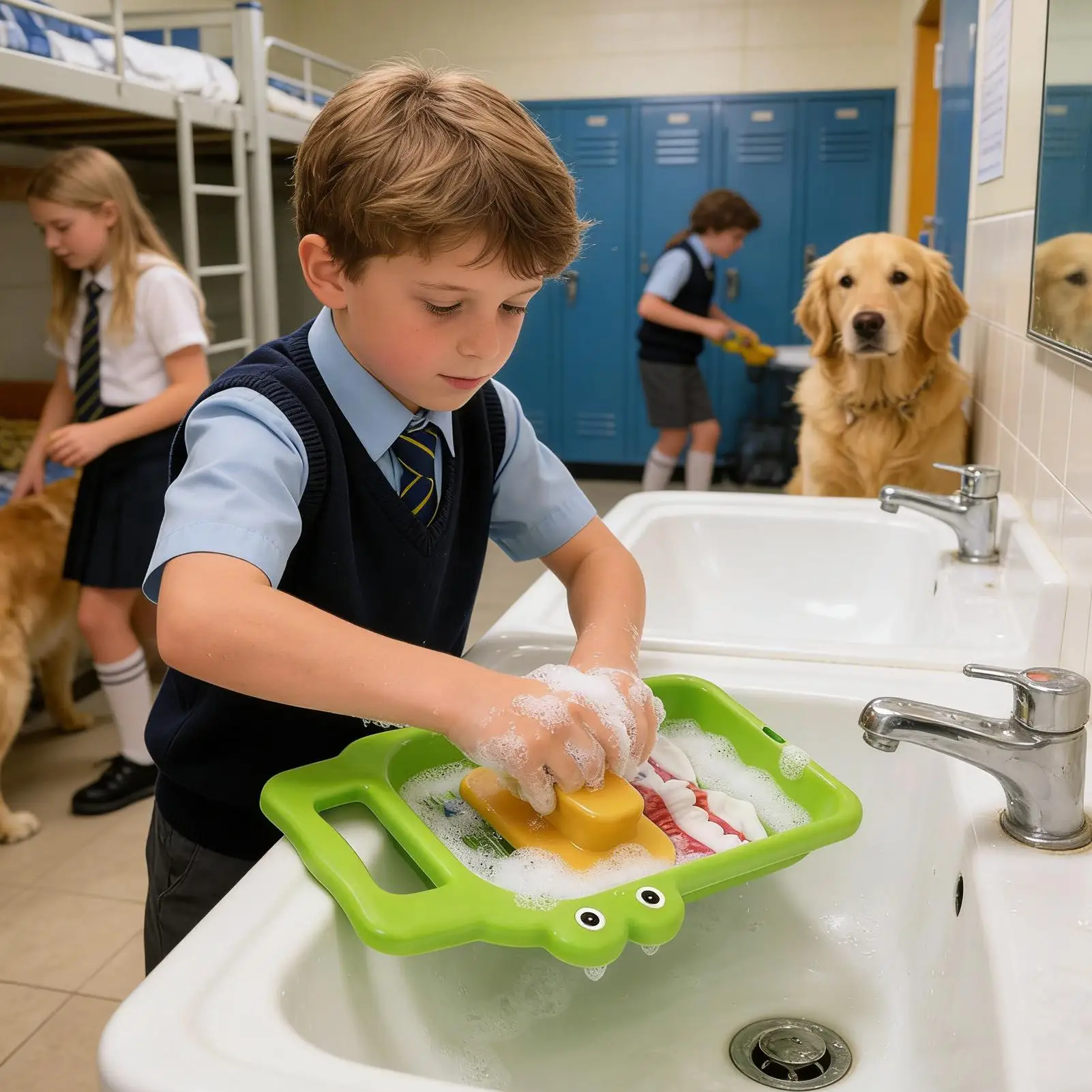 

Laundry Wash Board Hand-held Household Laundry Pad Crocodile Underwear Clothes Washing Board For Dorm Travel Camping Home School