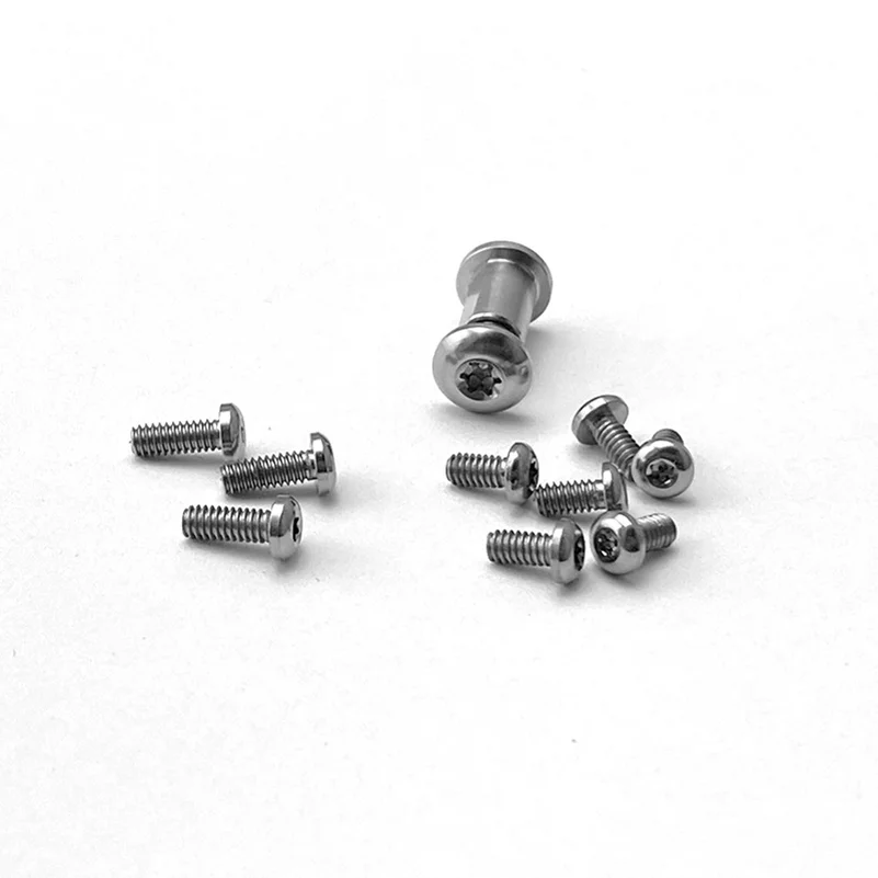 3 Colors Titanium Full Set of Knife Handle Torx Screws Pivot Set for Genuine Benchmade North Fork 15031 Knives DIY Make Parts