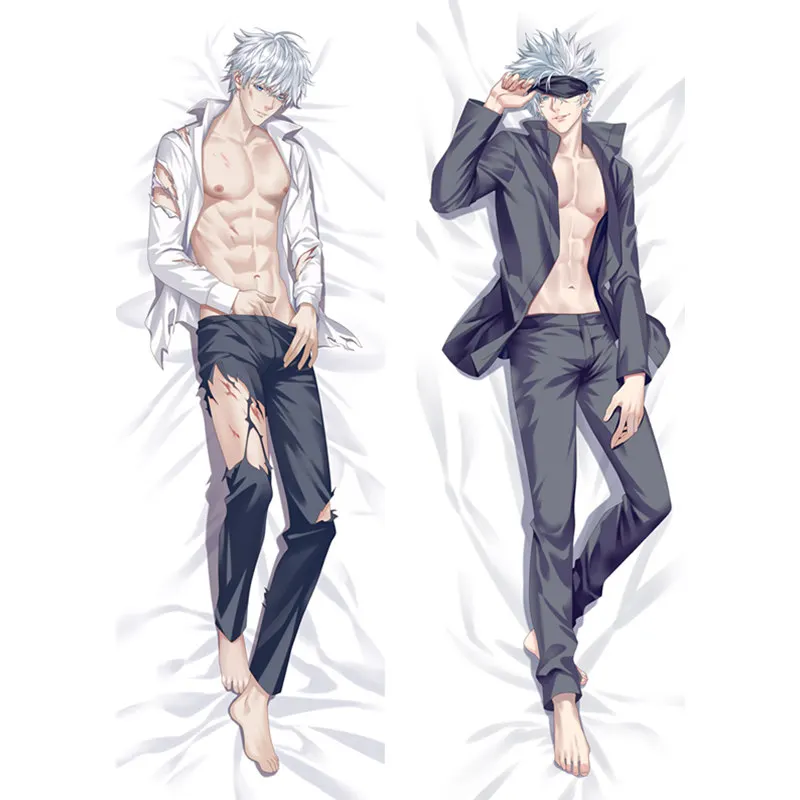 New Hot Anime Jujutsu Kaisen 0 Gojo Satoru Inumaki Toge Itadori Yuji  Dakimakura Case Body Hugging Pillow Cushion Covers Gifts