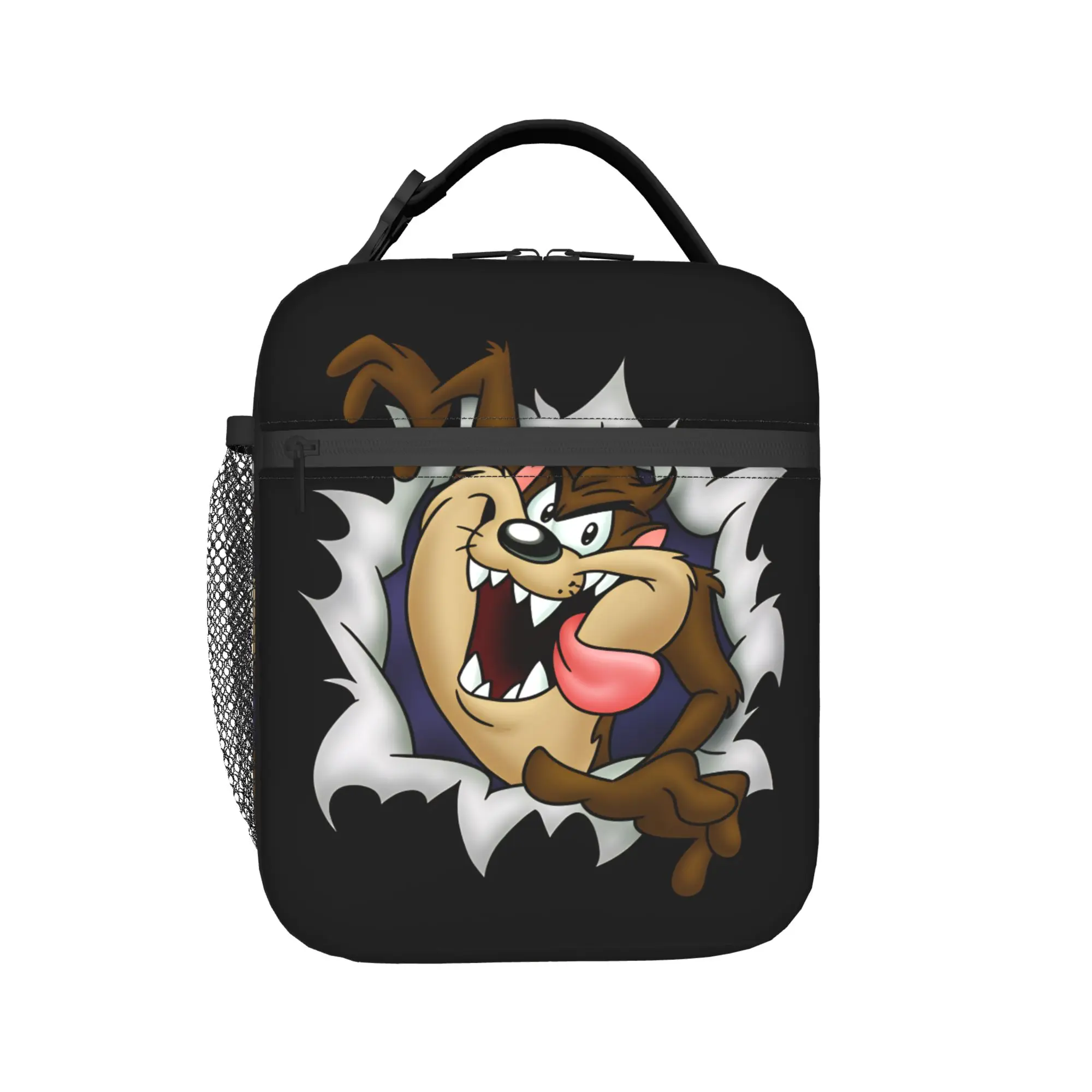 T-Tasmanians D-Devils Lunch Bag  Portable Lunch Box Adult Outdoor Picnic Graphic Cooler Bag Fashion Oxford Thermal Lunch Bags