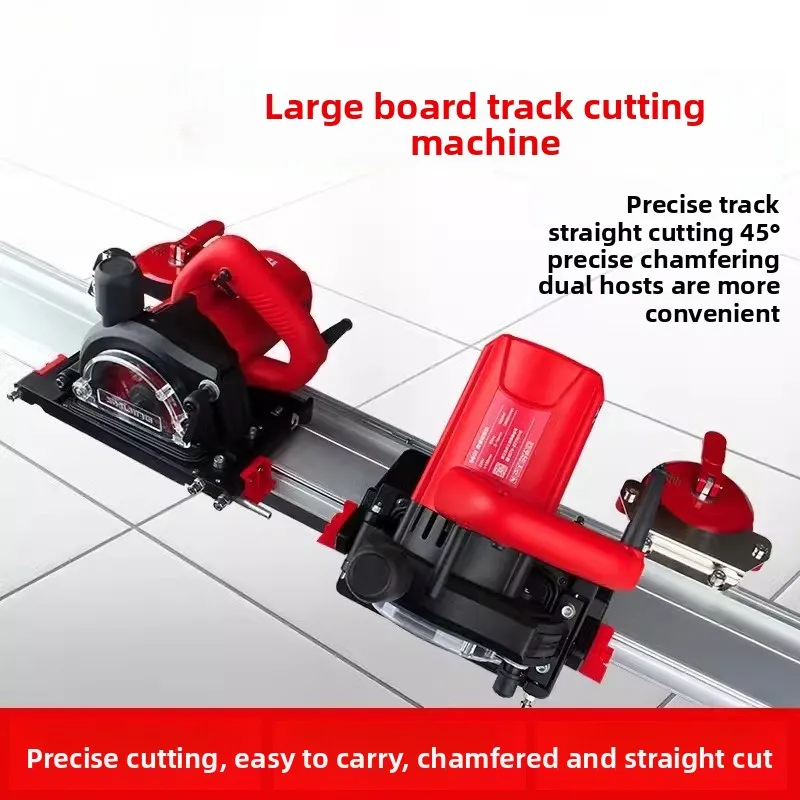 Desktop track cutting machine Tile cutting Water jet 45 degree precision chamfering machine  Large plate straight cutting tool