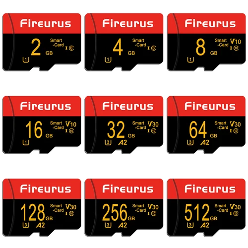Imagen 1 del producto Tarjeta Micro de memoria 2GB 4GB 8GB 16GB tarjeta SD de alta velocidad 32GB C10 TF tarjeta Flash para cámara de monitoreo de teléfono minisd 64GB 128GB 256GB