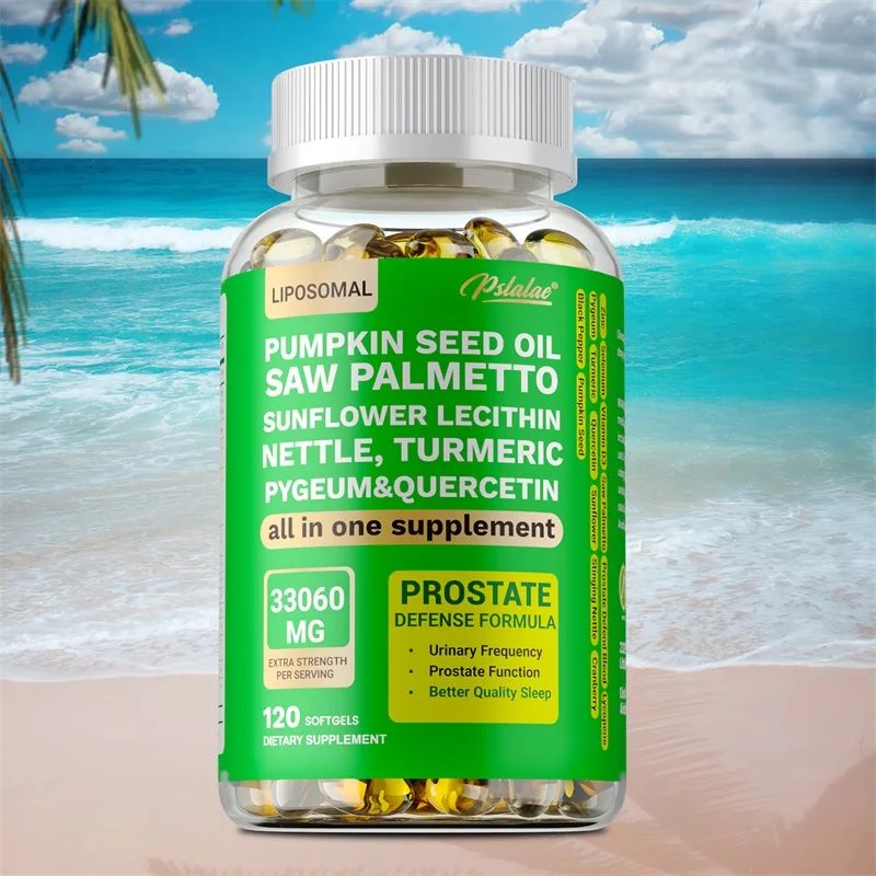 

Prostate Support for Adult Men - Reduces Nighttime Toileting, Relieves Bladder and Urinary Tract Problems, Contains Saw Palmetto