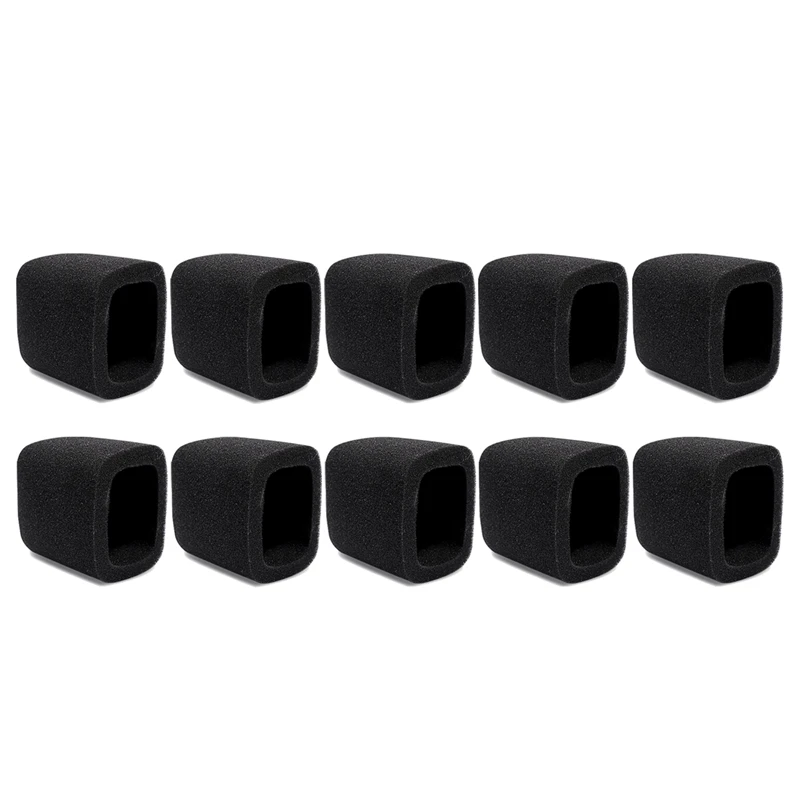 10Pcs Windscreen Microphone Sponge Foam Cover For LEWITT LCT240 249PRO 260 449 640 840 Condenser Microphones