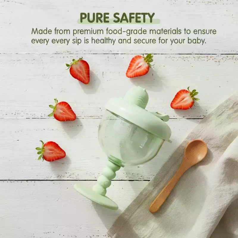 

Очаровательный детский стакан-непроливайка, пластиковый стакан с крышкой и мерной шкалой, герметичный стакан из полипропилена для молока и сока