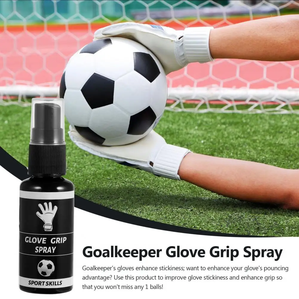 

30ML Football Glove Tackifier Strengthening Glove Tack Increased Grip Goalkeeper Glove Tackifier Football Sticky Spray for Glove