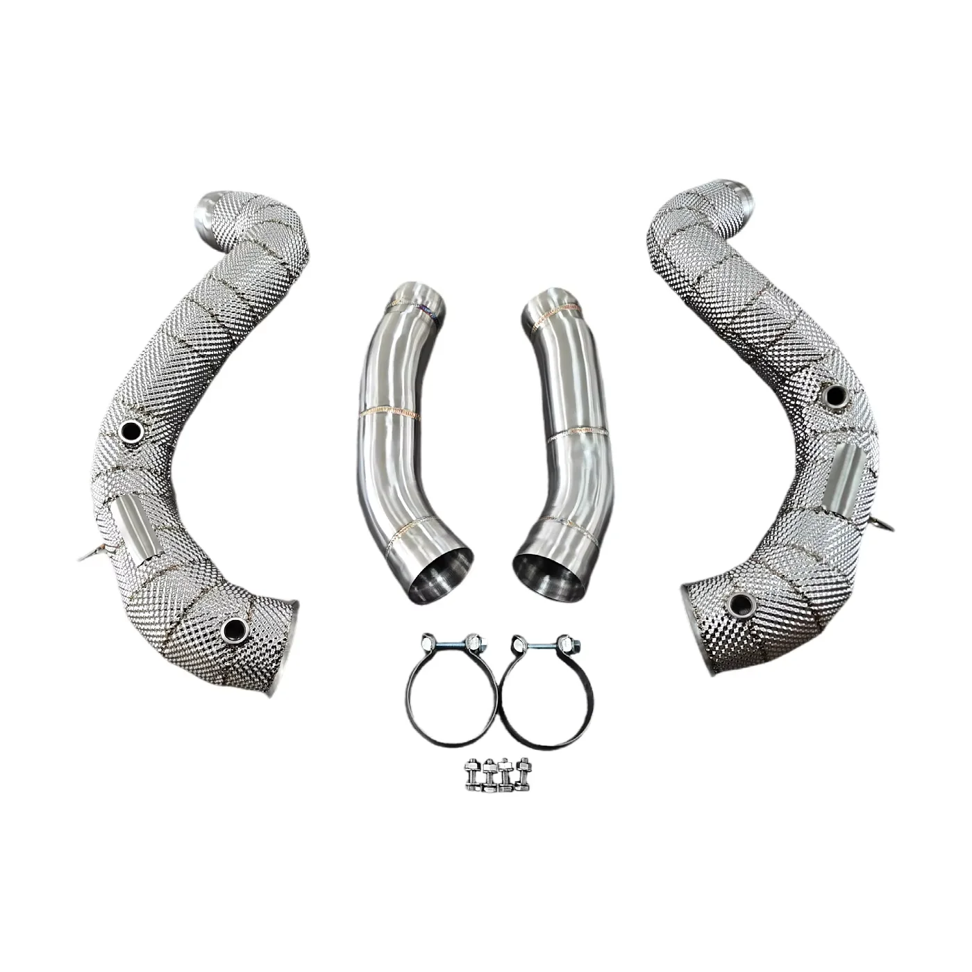 

Гоночная выхлопная труба Contach Heatshield для Mercedes-Benz z C63 C63S AMG W205 4,0T Downpipe