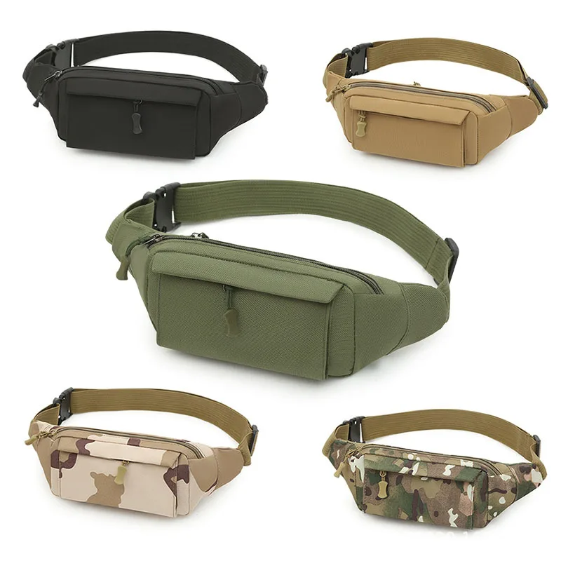 Multi-functional Camouflage Waist Pack for Outdoor Sports  Travel Versatile Chest Bag Waterproof Tactical  Men Female