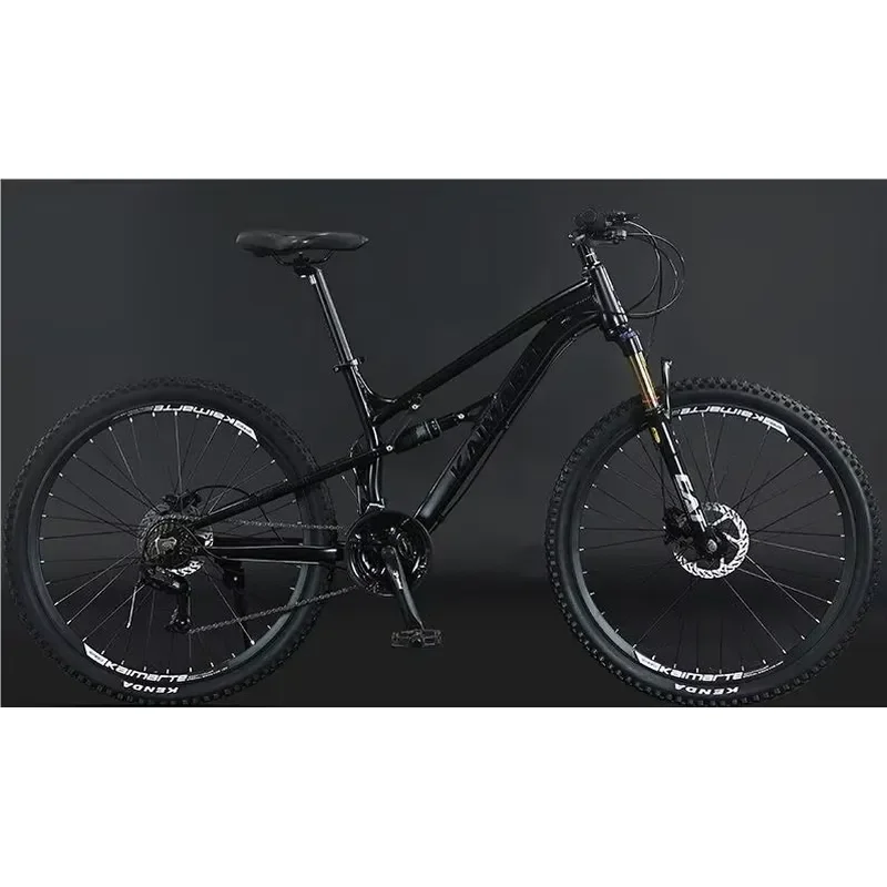 Aluminum Alloy Softtail Mountain Bike 30-speed Dual Shock Absorption Adult Teen commuter Off-road Bike Ride