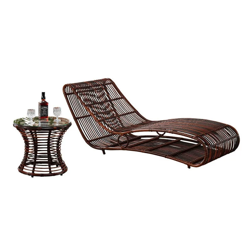 

Outdoor Sofa Courtyard Villa B & B Balcony Rattan Chair Furniture Waterproof Sunscreen Rattan