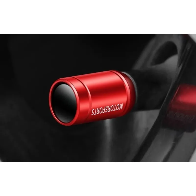 

4pcs Red Silver Black Tire Valve Cap Valves Core Sleeve for Chery Tiggo 8 7 Arrizo 5 GX 5X A3