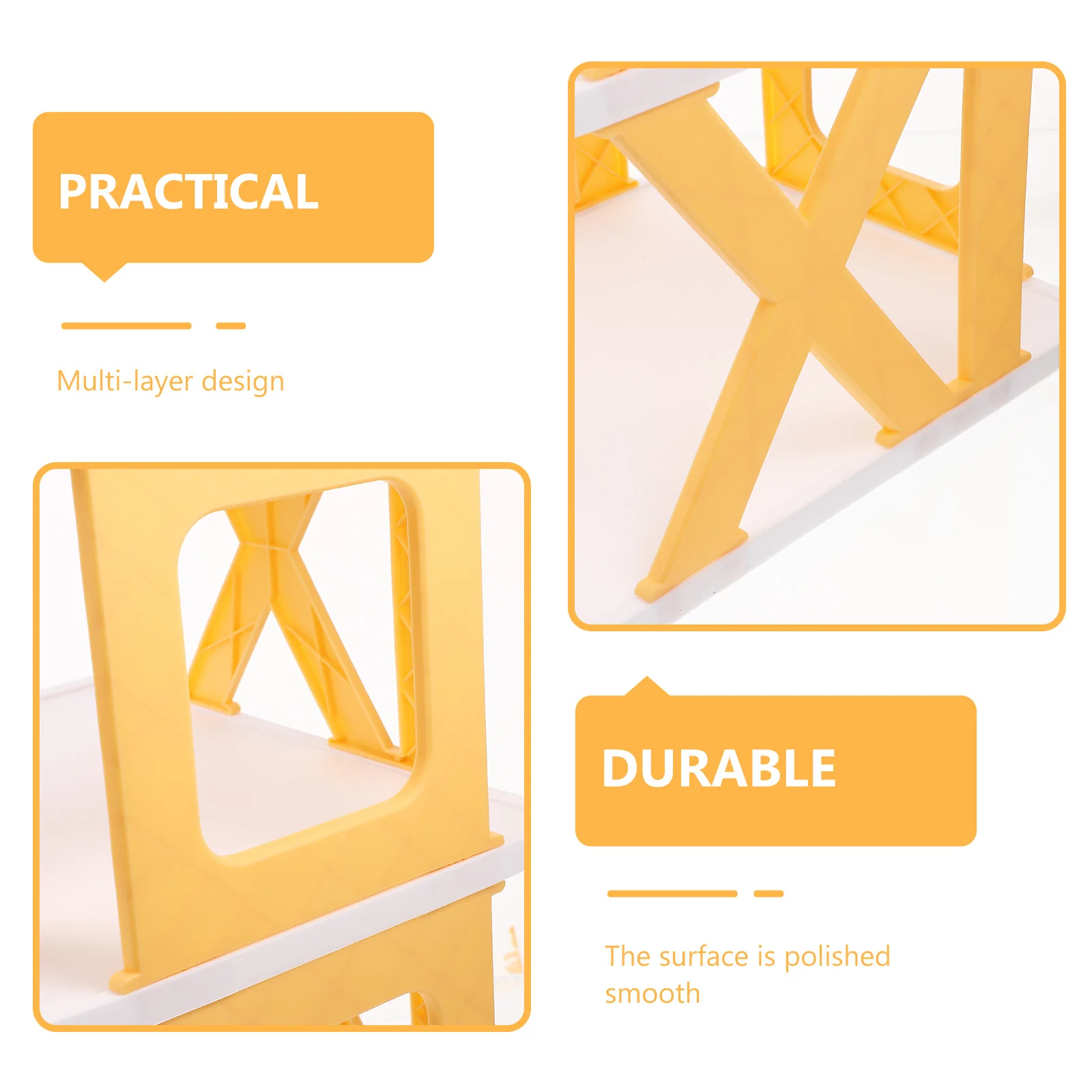 

Space Saving Multi Layer Shoe Rack Sturdy Stable Large Capacity Foldable Design Home Furniture Polished Smooth Surface