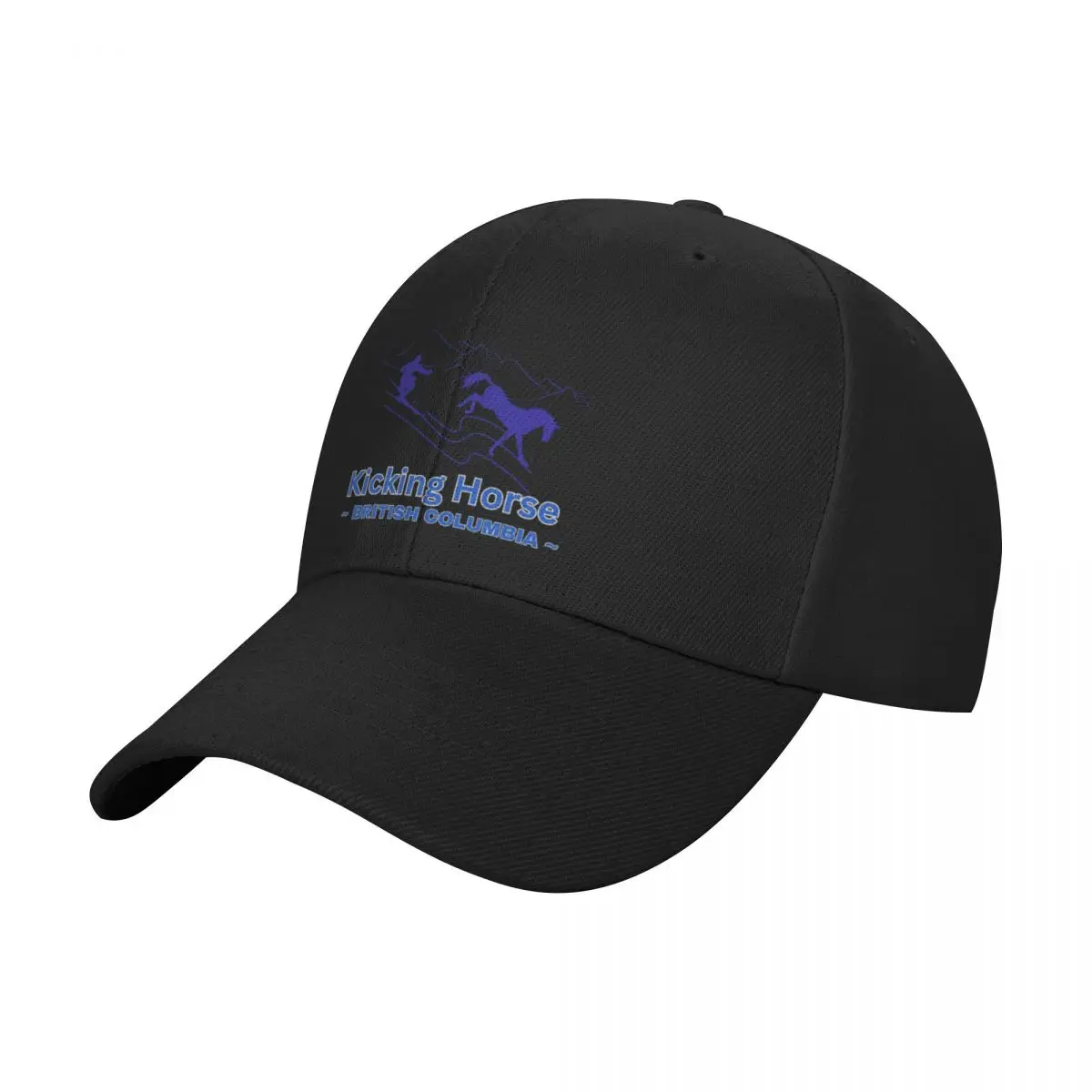 Fashion Kicking Horse Ski baseball cap Unisex Style Caps For Women